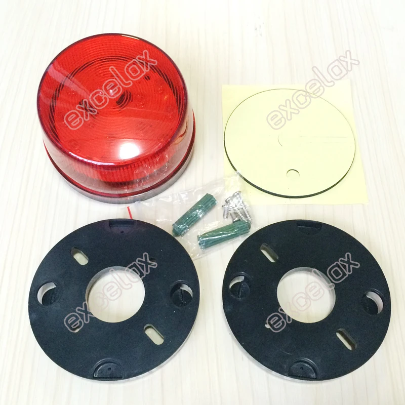 Водонепроницаемая аварийная светодиодная стробоскопическая вспышка проводная