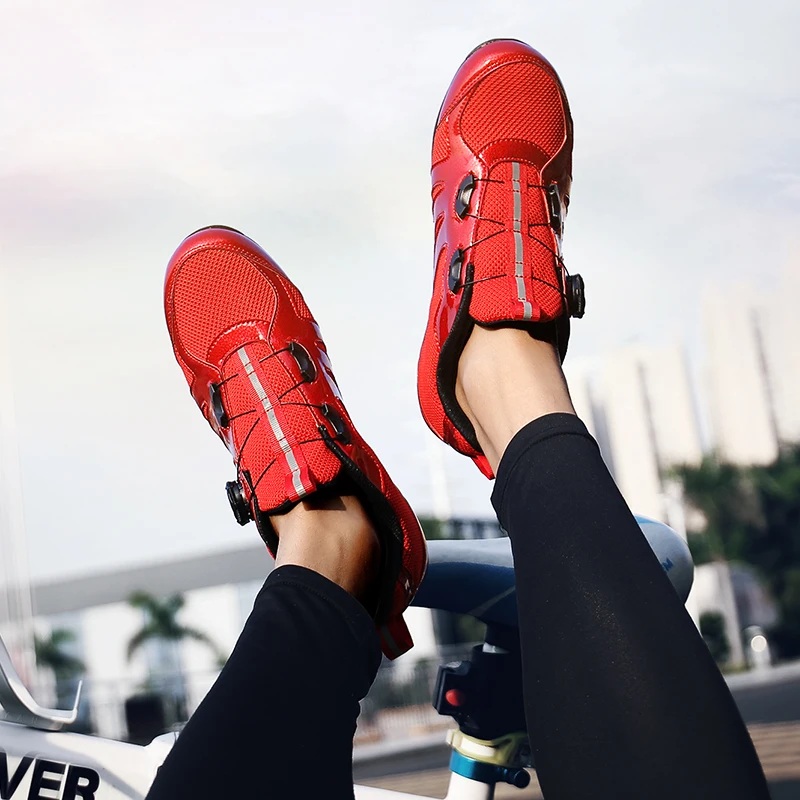 Мужская обувь для велоспорта из углеродного волокна дорожного велосипеда