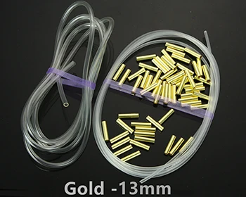 

Латунные трубки для вязания мушек LeLe Flies - 60 шт (золотые)