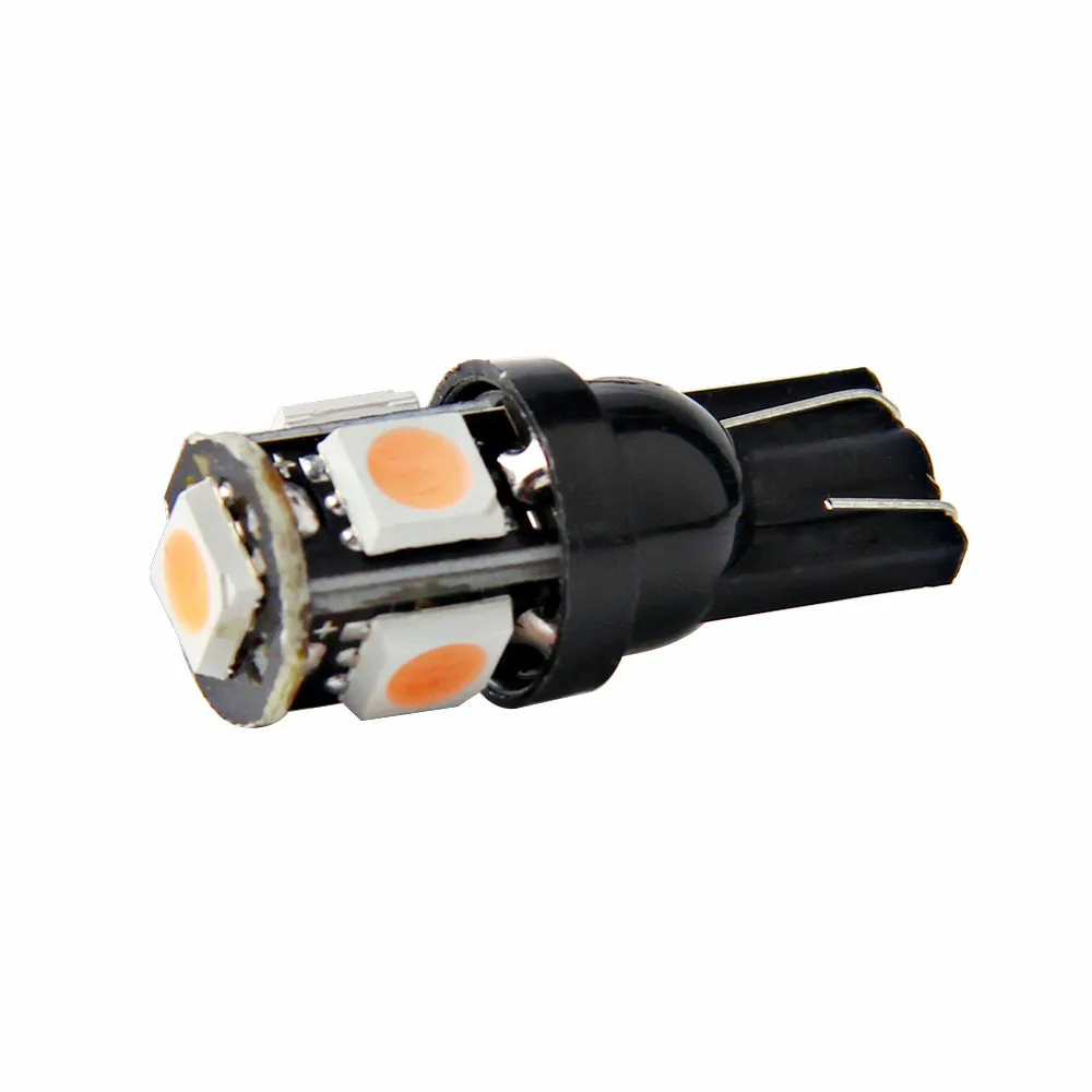Модный Автомобильный свет 1 шт. 5 SMD 0 Вт вафли сторона 3 чип 5050 Высокая яркость