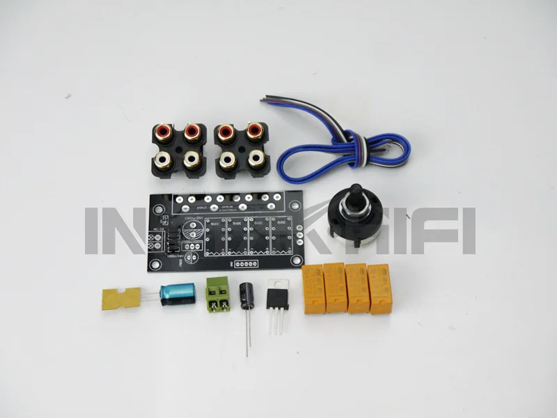 4 способа выбора входного источника DIY Kit для аудио предусилителя усилитель мощности