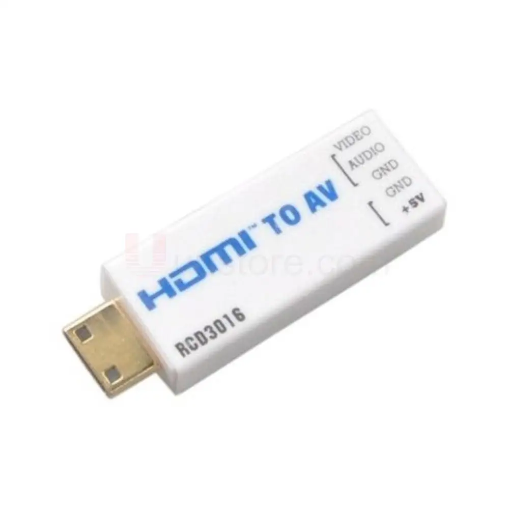 Преобразователь RCD3016 Mini Micro HDMI в AV модуль micro совместим с аэрофотосъемкой Gopro Hero
