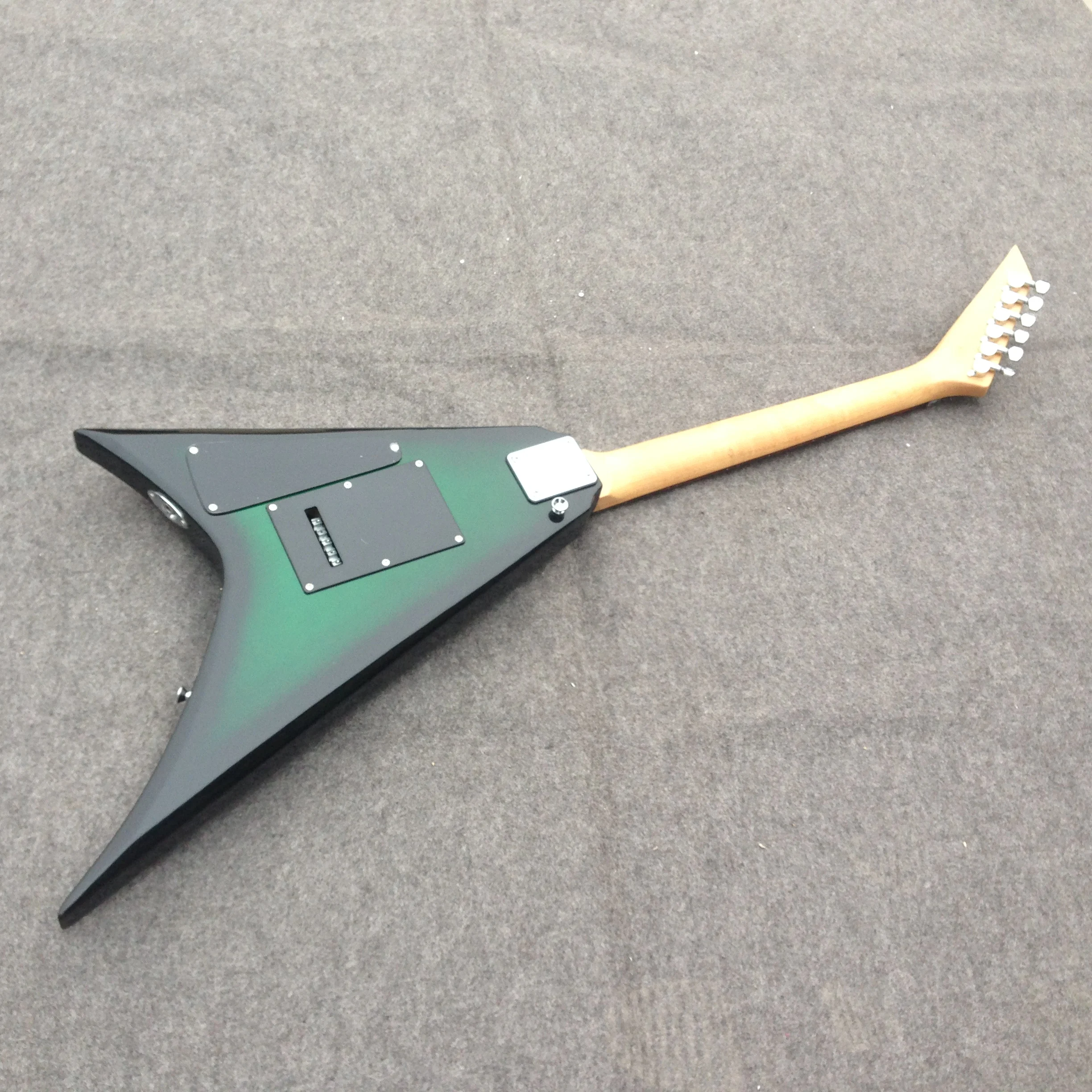Electric guitar V GRS Chrome hardware Mahogany body Floydrose tremolo Accept any color production wholesale | Спорт и развлечения