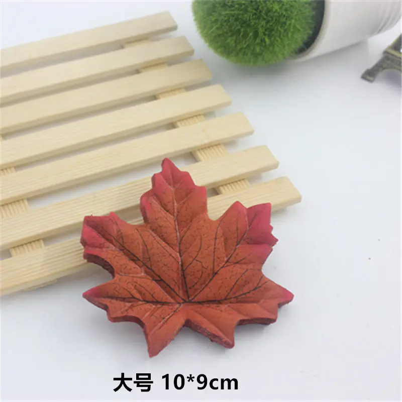 50 шт. искусственные цветы для украшения сцены 9 см|maple leaf|leaf leavesartificial silk flowers |