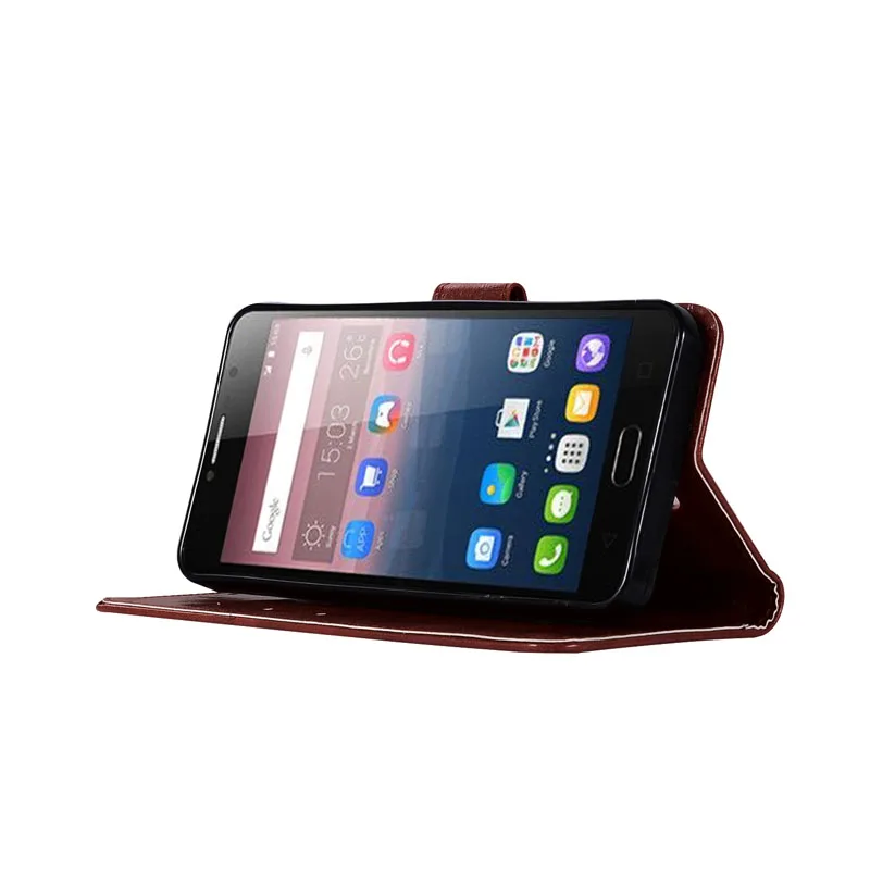 Для Alcatel Pop 4 Plus чехол заклепки портмоне из искусственной кожи (полиуретан) с
