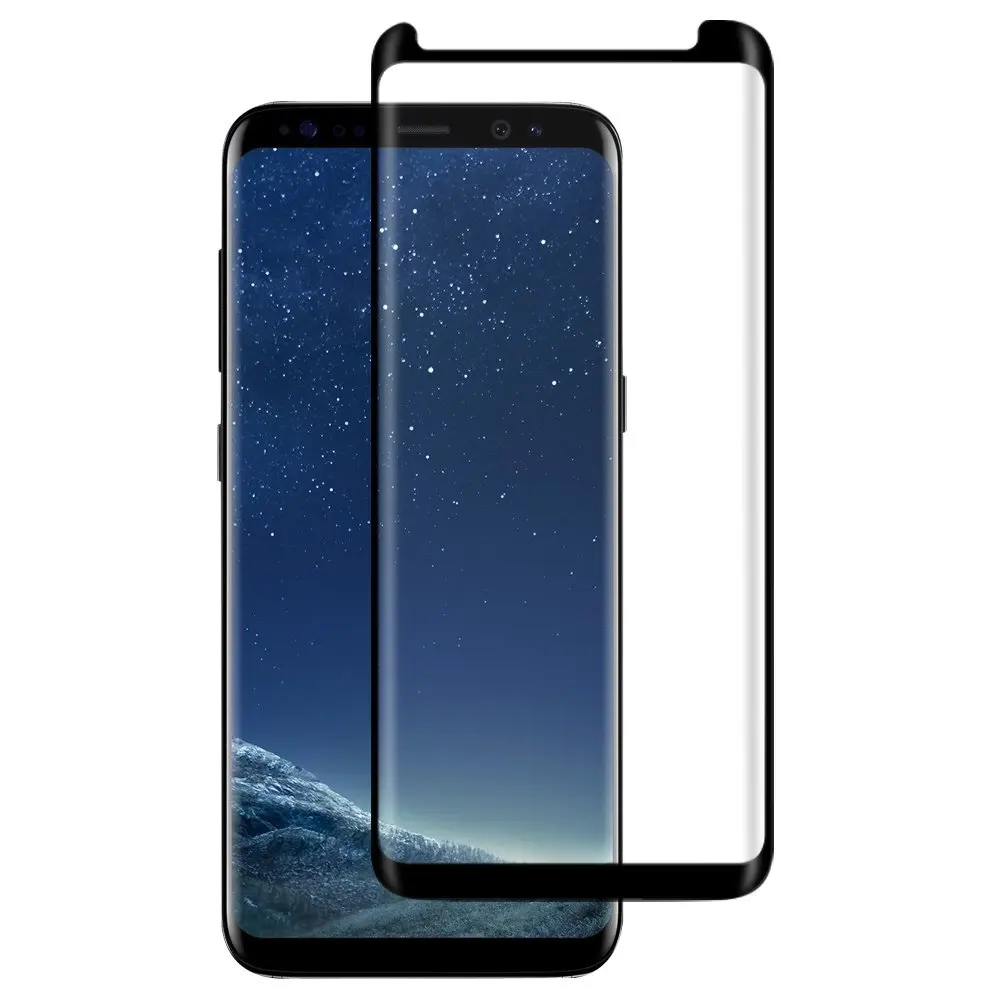 Маленькая версия закаленное 3d стекло с изогнутыми краями для Samsung Galaxy S8 защитная