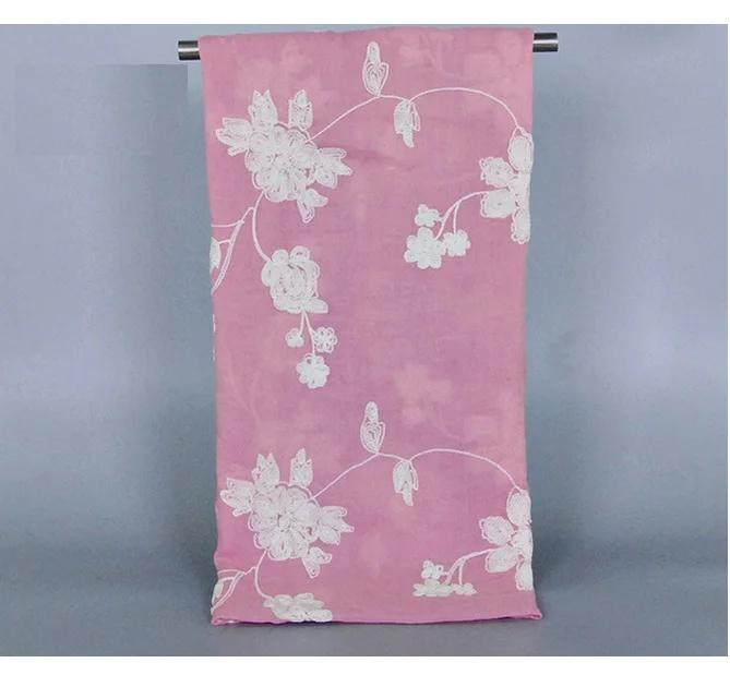 Шарф с цветочным принтом бесплатная доставка модная шаль из хлопка и вискозы