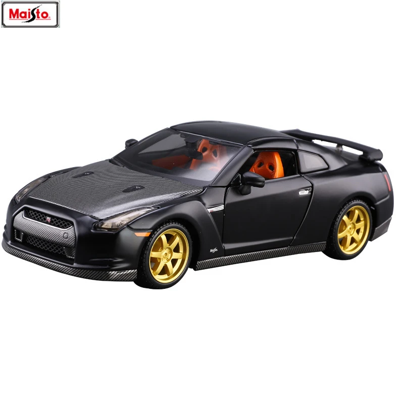 Maisto 1:24 Nissan GTR имитация сплава Модель автомобиля ремесла украшение Коллекция