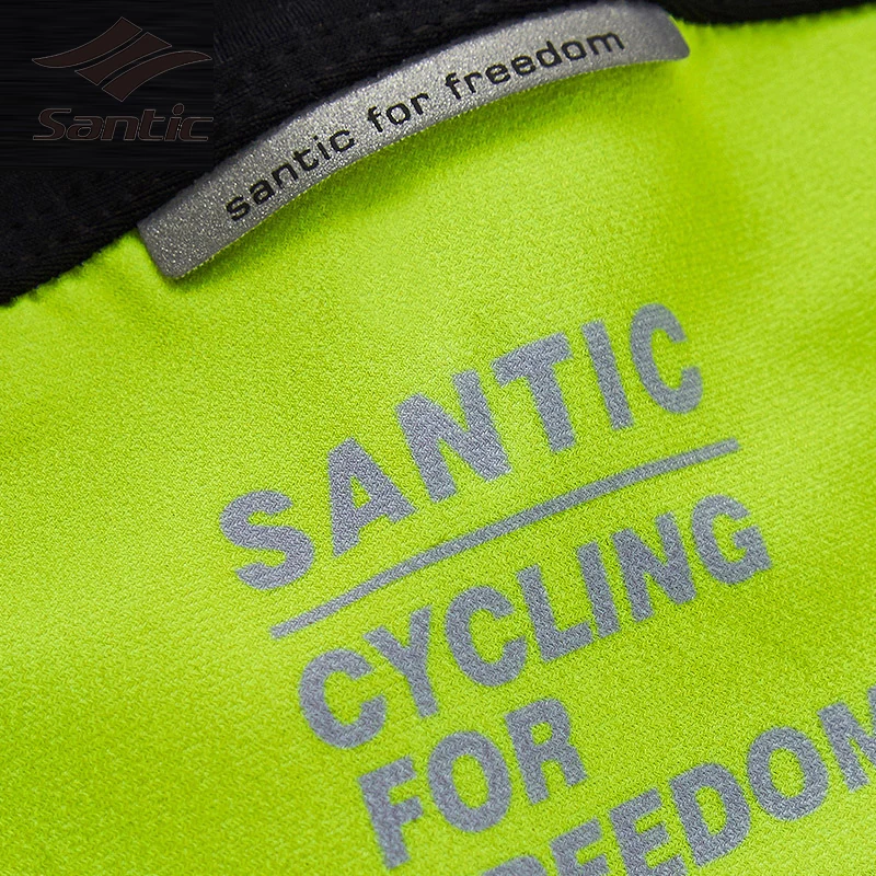 Santic Панталоны гель площадку эластичные удобные Вело-шорты мужские черные горный