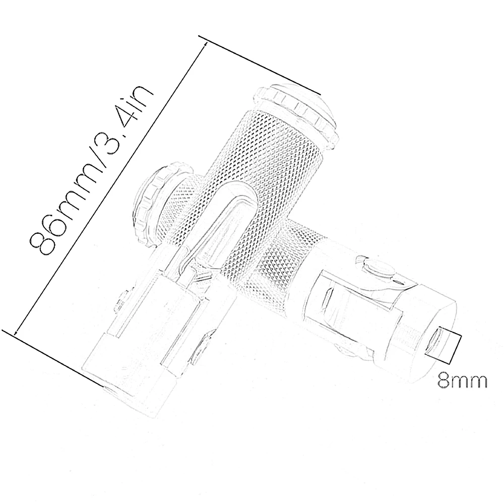 Для DK 125 200 390 RC250 RC390 универсальная Складная Подножка для мотоцикла Подножки
