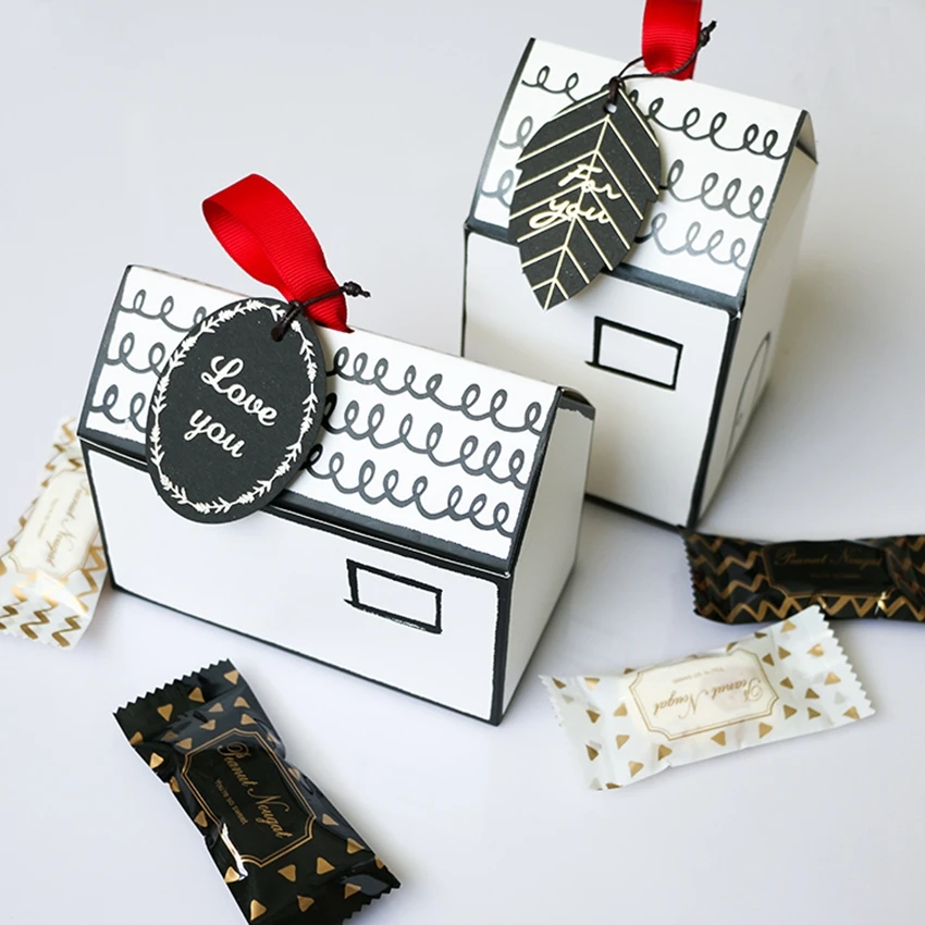 20 шт./Лот коробка для выпечки шоколадных кексов печенья|box for|boxes for cookiesbox chocolate |