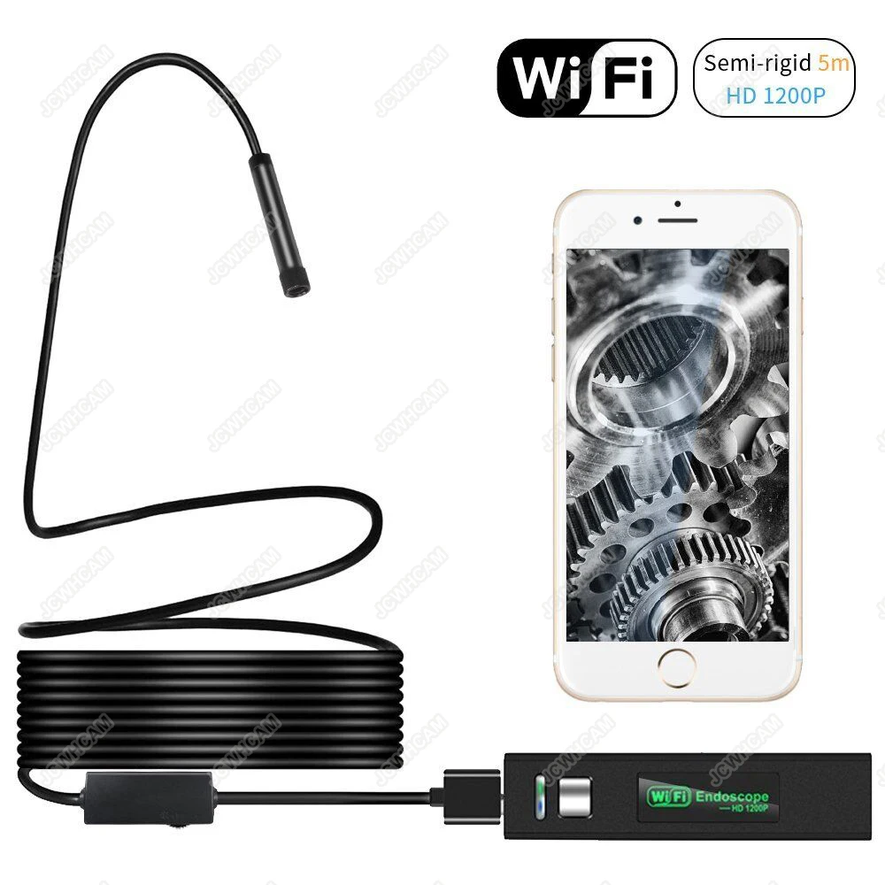 Камера для Iphone беспроводной эндоскопа 3 5 М HD WiFi бороскоп мини инспекционной 2 0