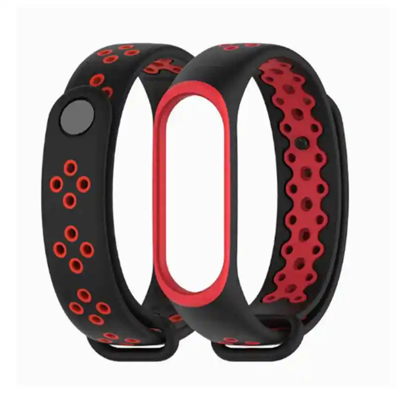Mi Band 3 4 ремешок спортивный mi band 3 браслет для xiaomi mi band 4 3 браслет ремень Цветной силиконовый сменный ремешок смарт-браслета