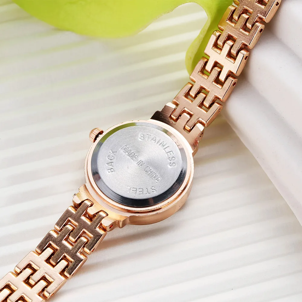 Женские кварцевые наручные часы Lvpai роскошные стразы из нержавеющей стали модные