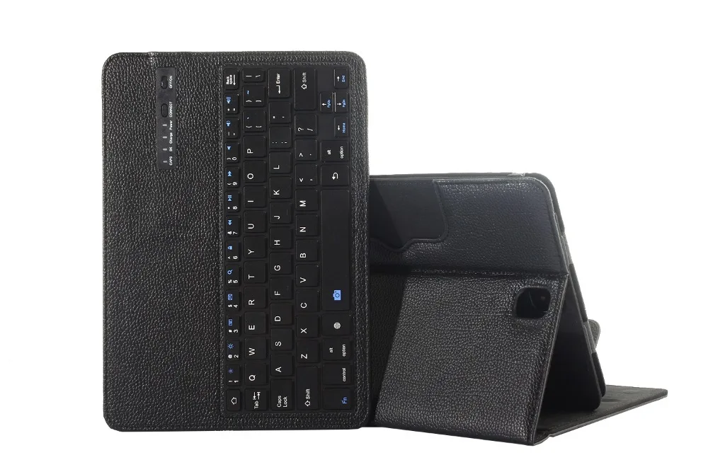 Съемная Беспроводная Bluetooth 3 0 клавиатура Folio Stand PU кожаный чехол док-станция для