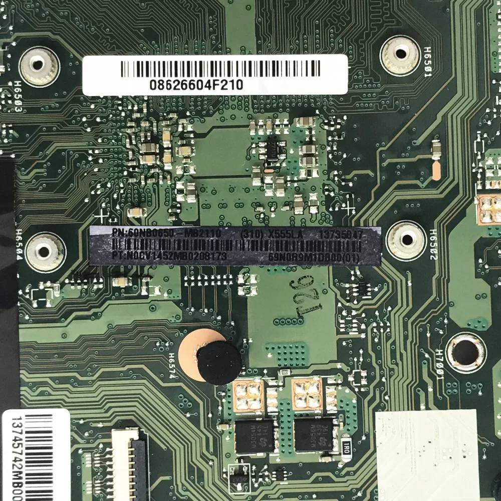 Материнская плата SZWXZY для ноутбука ASUS X555LA процессор X555LD REV: 3 1 i3-4010 ОЗУ 4 Гб Память