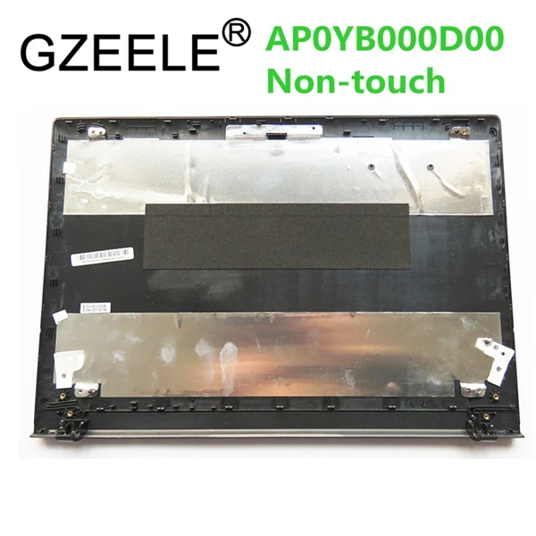 NON-TOUCH GZEELE Новая задняя крышка для lenovo IdeaPad G500S G505S с ЖК-дисплеем AP0YB000F00 AP0YB000D00 для ноутбука, задняя крышка для ноутбука с ЖК-дисплеем, черный чехол - Цвет: NON-TOUCH