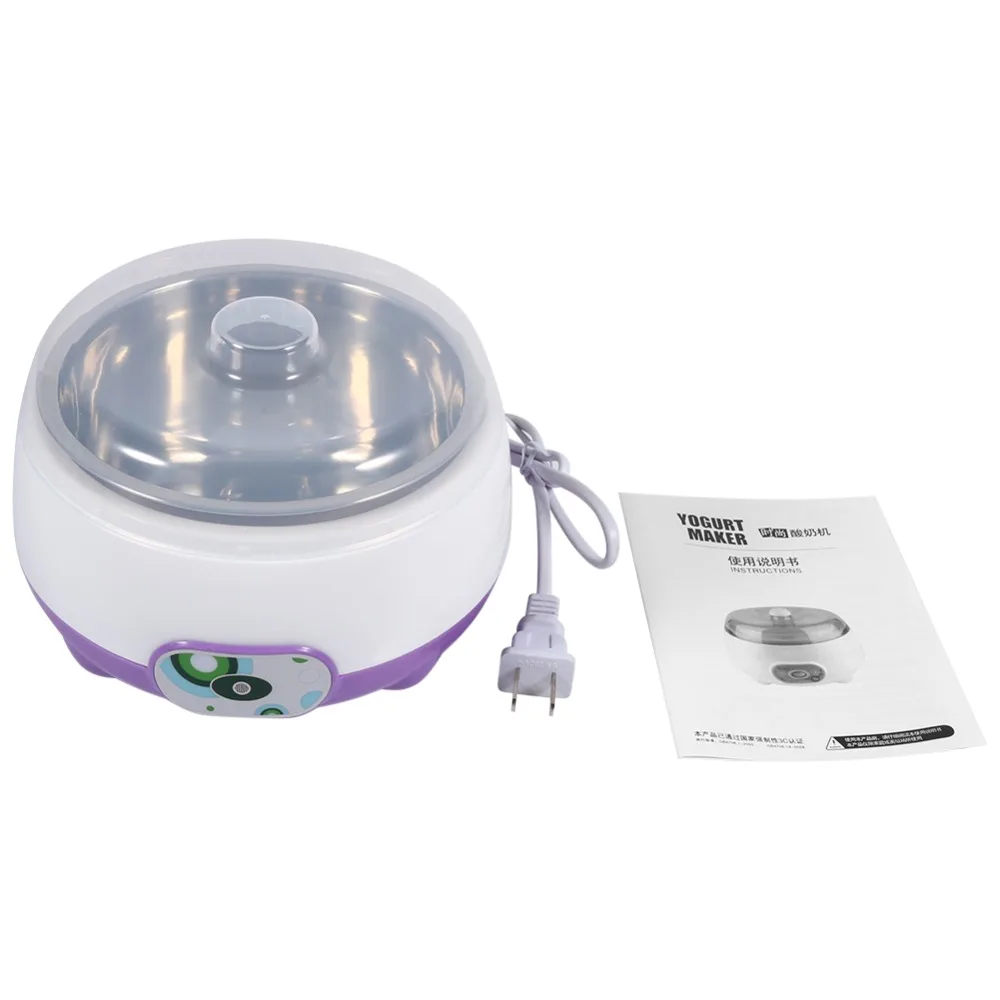 Йогуртница электрическая автоматическая из нержавеющей стали 1 л|yogurt maker machine|yogurt