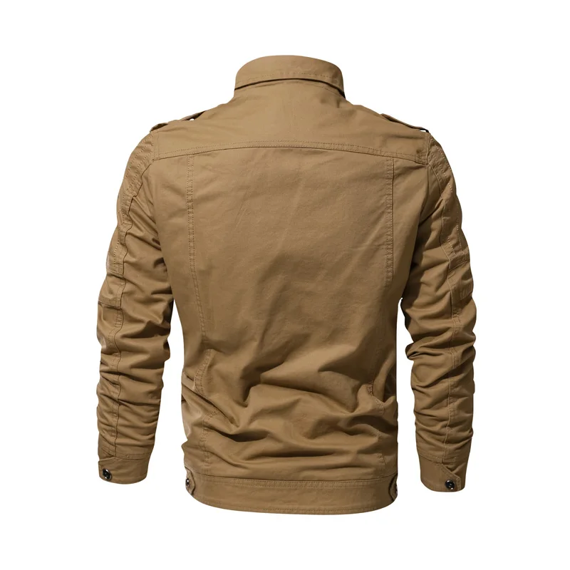 Мужская куртка пилот армейская хлопковая тактическая карго модель 6XL на весну