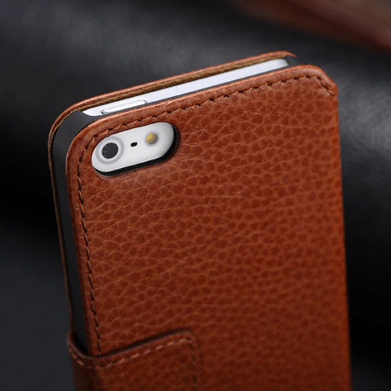 Для iPhone5 5S деловой стиль кожаный Грязезащищенная антидетонационных Защитный