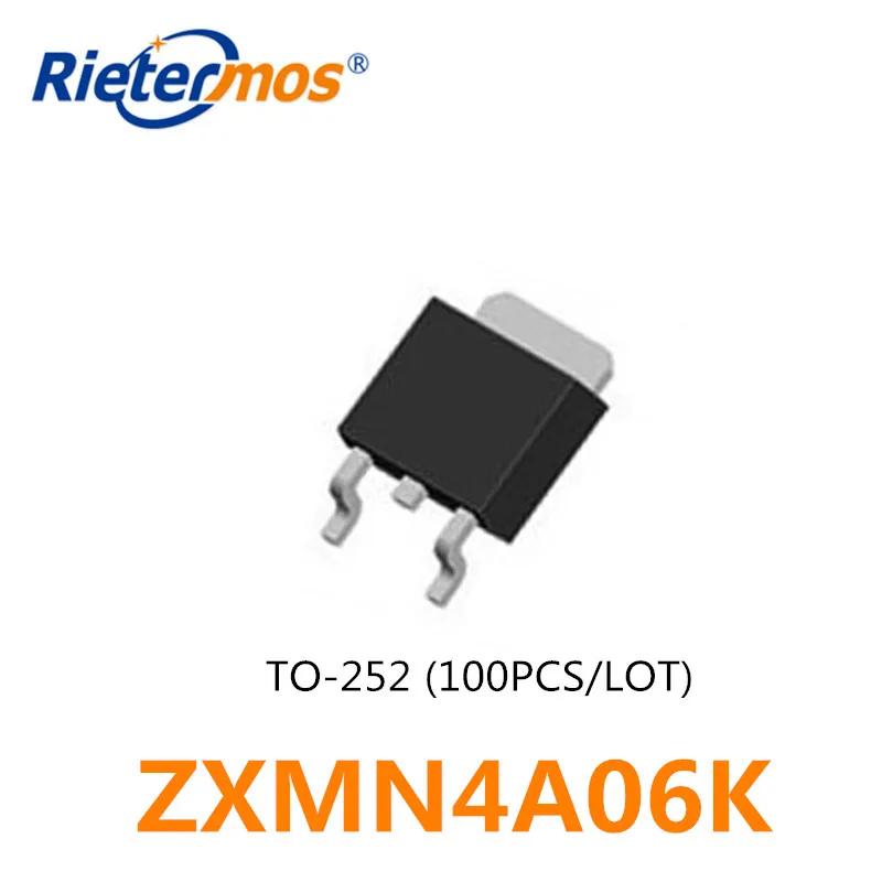 

100PCS N-CHANNEL 40V ZXMN4A06K ZXMN4A06 4A06K 4A06 TO252 HIGH QUALITY