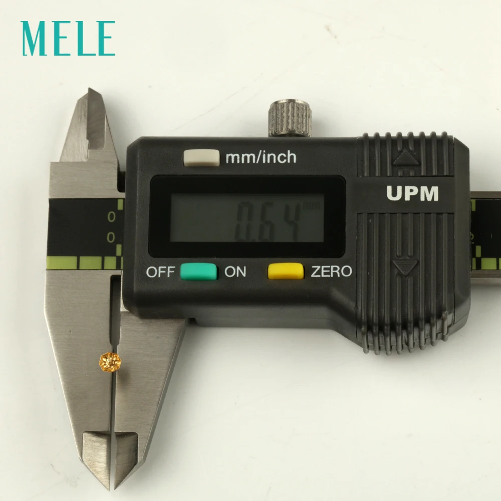 Меле Настоящее 18K золото ушной стержень для сережек 13mmX2.8mm DIY ювелирные аксессуары