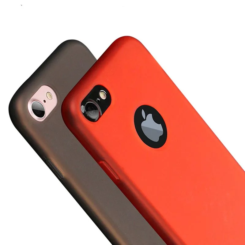 Kerzzil Роскошные Мягкие TPU силиконовая 360 Полное покрытие Чехлы для iPhone 7 6s 6 8 плюс