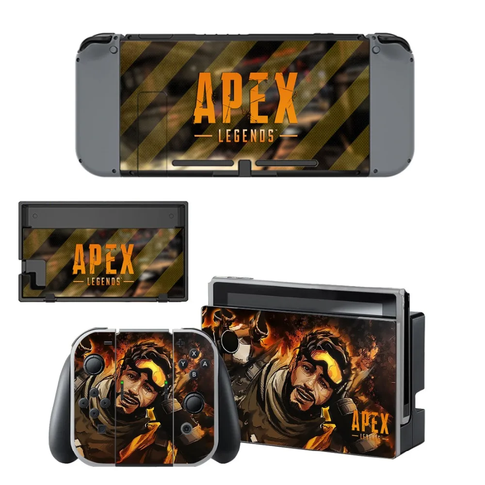 Nintendo Switch apex легенды кожи vinilo NintendoSwitch перечисленные наклейки совместимый с консольный переключатель Nintendo и джойстиков Joy-Con