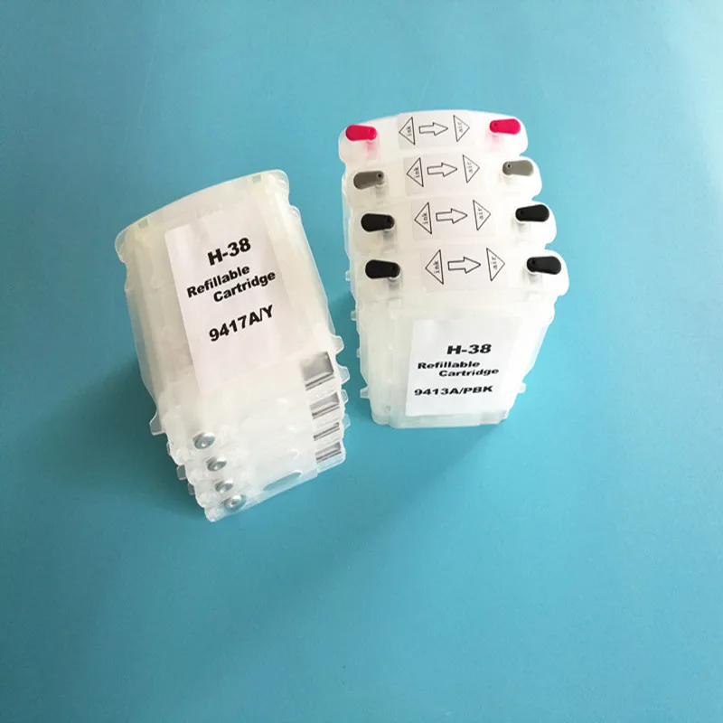 8 видов цветов Пустой Сменный картридж с автосбросом для принтеров hp Photosmart Pro B8850