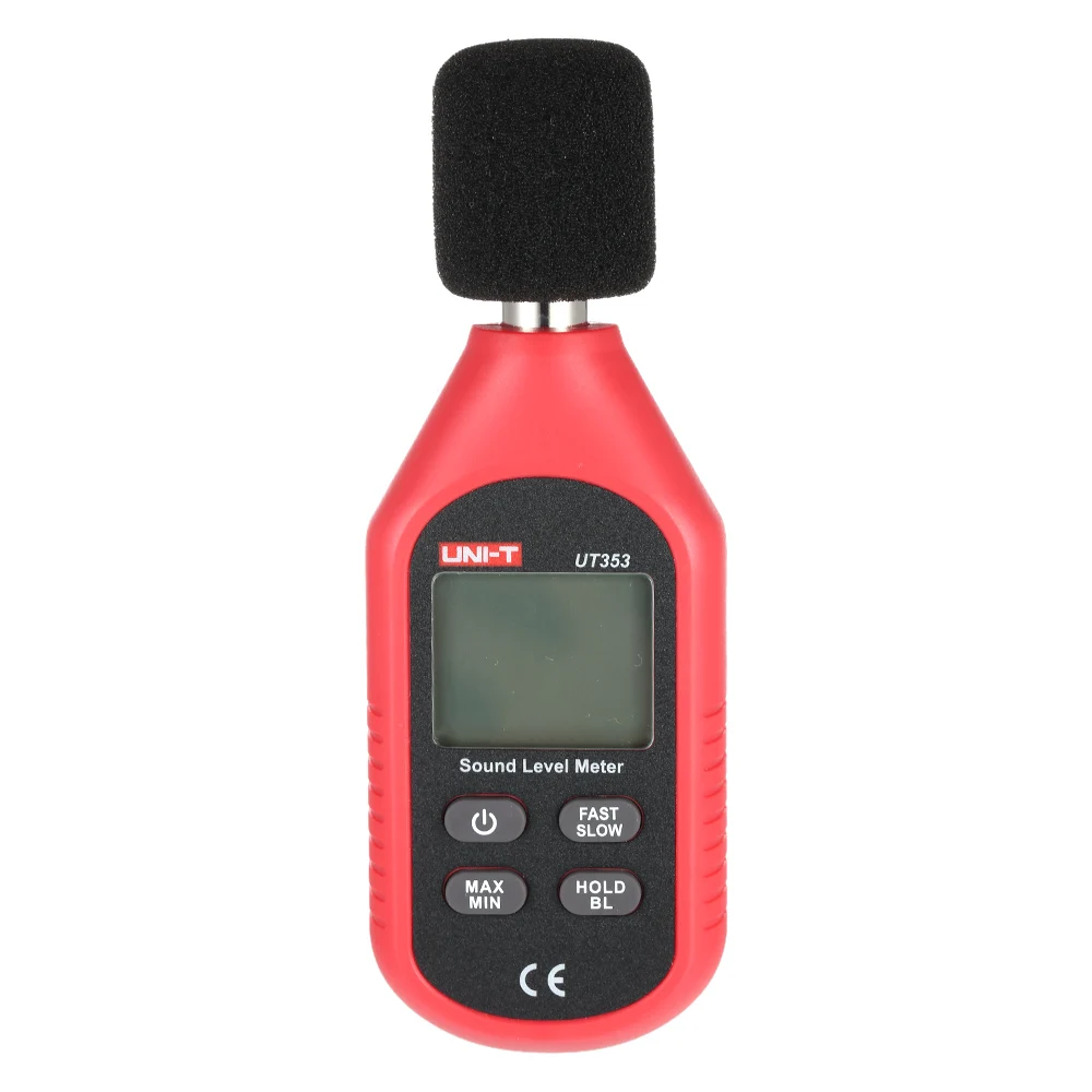 UT353 30-130dB Мини ЖК-дисплей цифровой измеритель шума Измеритель шума измерительный прибор децибел контрольный тестер