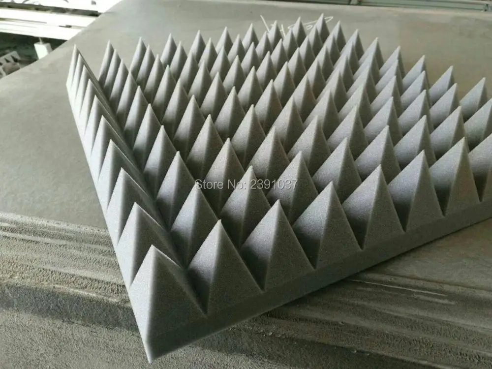 16 шт. акустическая пирамида 50x50x10 см|Настенные панели| |