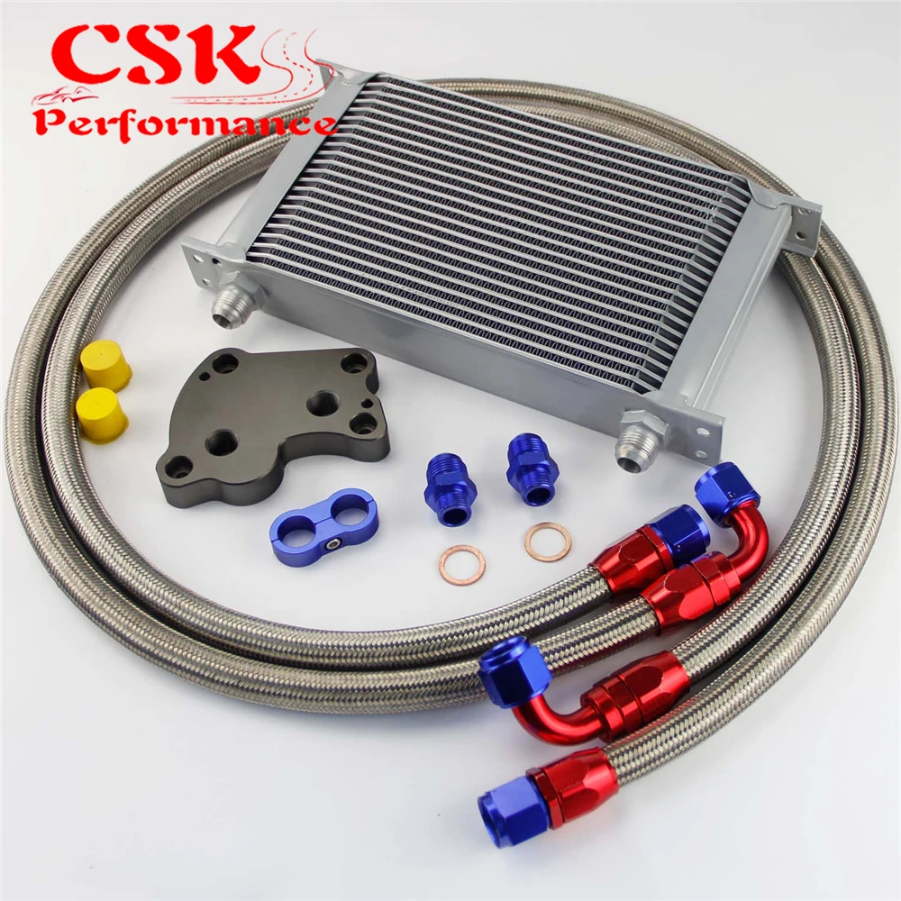 22 ряд 248 мм AN10 Масляный радиатор British Kit Подходит для BMW Mini Cooper R53 Supercharger