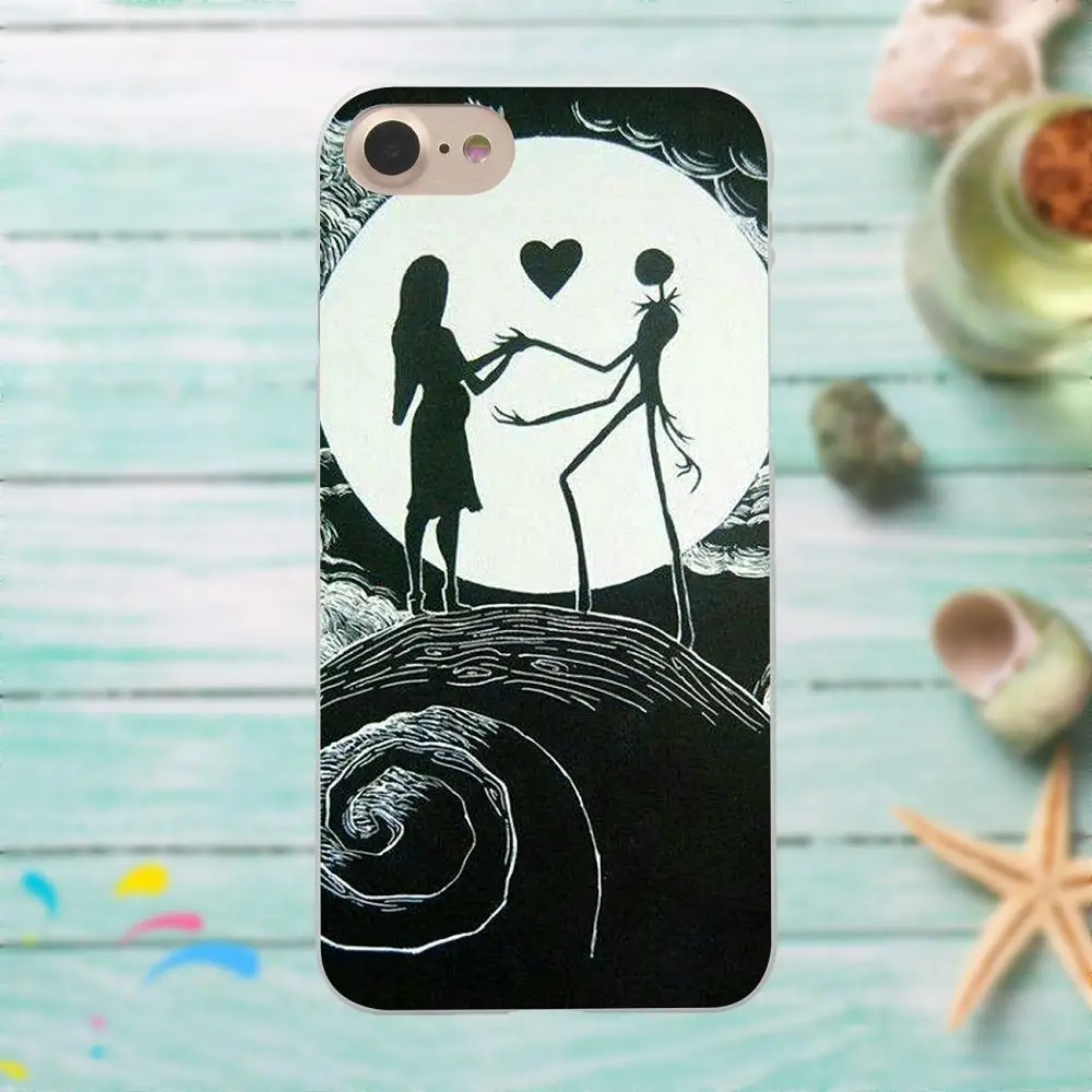 Soft Print Capa For Xiaomi Redmi Mi Note 7 8 9 SE Pro Lite Go Play Nightmare Before Christmas Halloween | Мобильные телефоны и