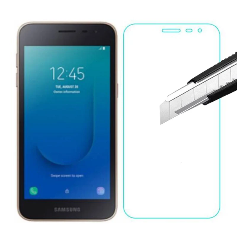 2 шт. закаленное стекло для Samsung Galaxy J2 Core Защитная пленка Core|Защитные стёкла и