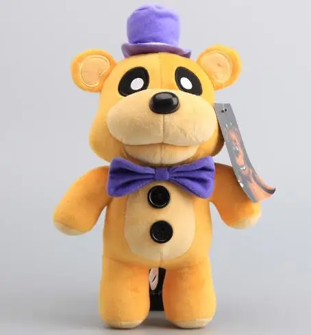 Golden 3 цвета FNAF Five Nights At Freddy Fazbaer плюшевая кукла плюшевые игрушки мягкие животные Рождественский подарок 1" 30 см - Цвет: Golden