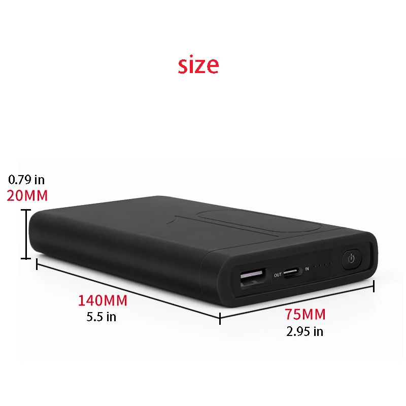 Силиконовый чехол для Huawei 10000mAh mobile power SuperCharge AP09S нескользящий внешний корпус huawei