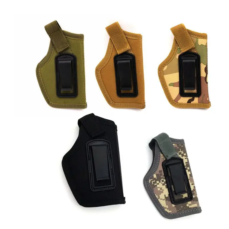 

Tactical Pistol Holster Inside Waistband Concealed Carry Clip-On Holster Nylon Hunting Shooting Gun Holster Pouch Pistol Case