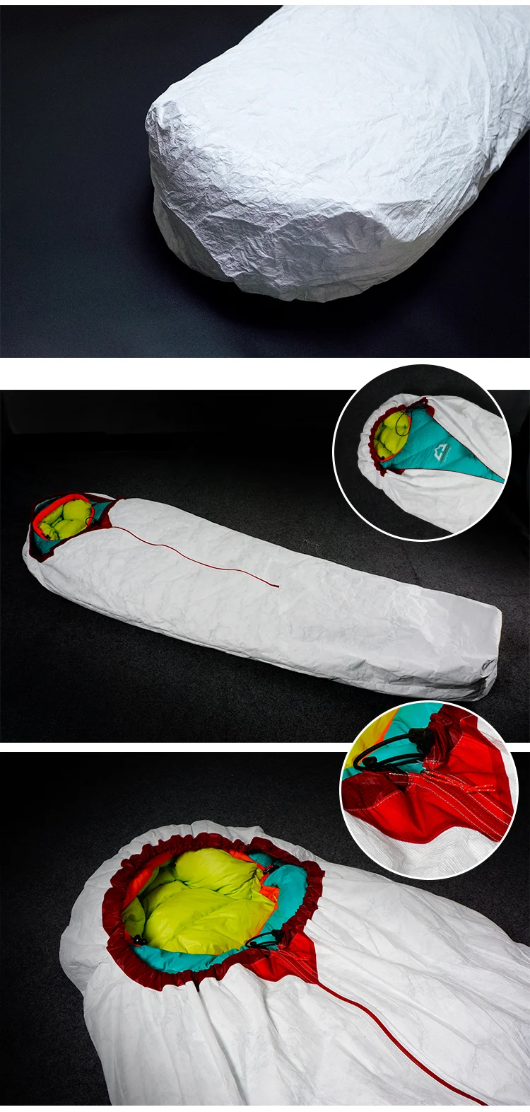 3f ul gear Tyvek спальный мешок, водонепроницаемый спальный мешок