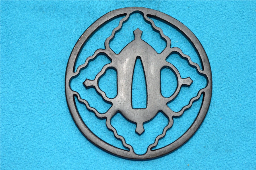 

Iron Tsuba Japanese Samurai sword Katana Koshirae guard Guard Wakizashi