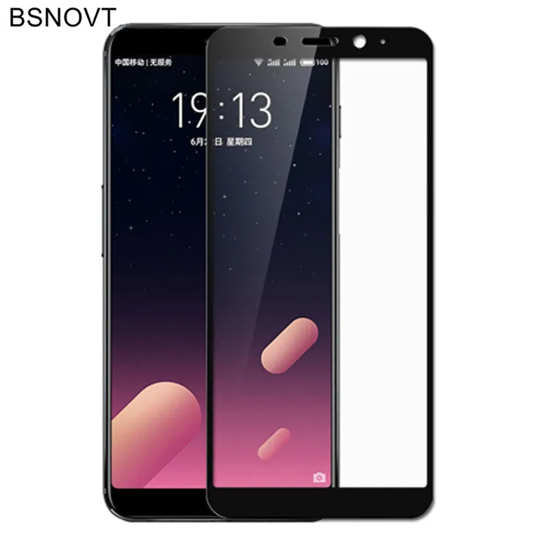 2 шт. Стекло Meizu M6S M6s mblu S6 полное покрытие Экран защитная пленка анти безвредное