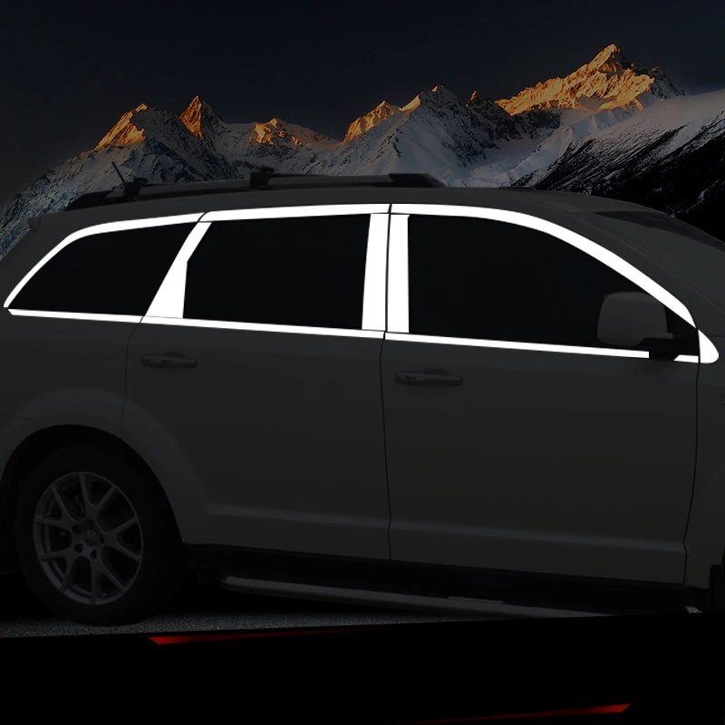 Для Dodge Journey JC / Fiat Freemont 2009 2020 нержавеющая Боковая дверь полный порог рамка
