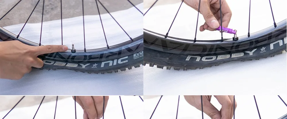 ZTTO бескамерный герметик инжектор для MTB дорожный велосипед бескамерные шины Усть шины без трубок