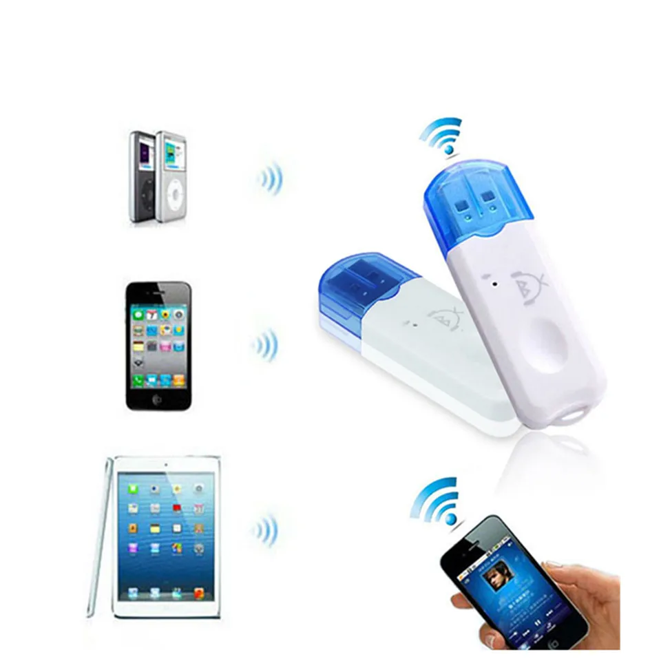Обновленный USB Bluetooth 2 1 приемник Аудио Стерео адаптер беспроводной комплект