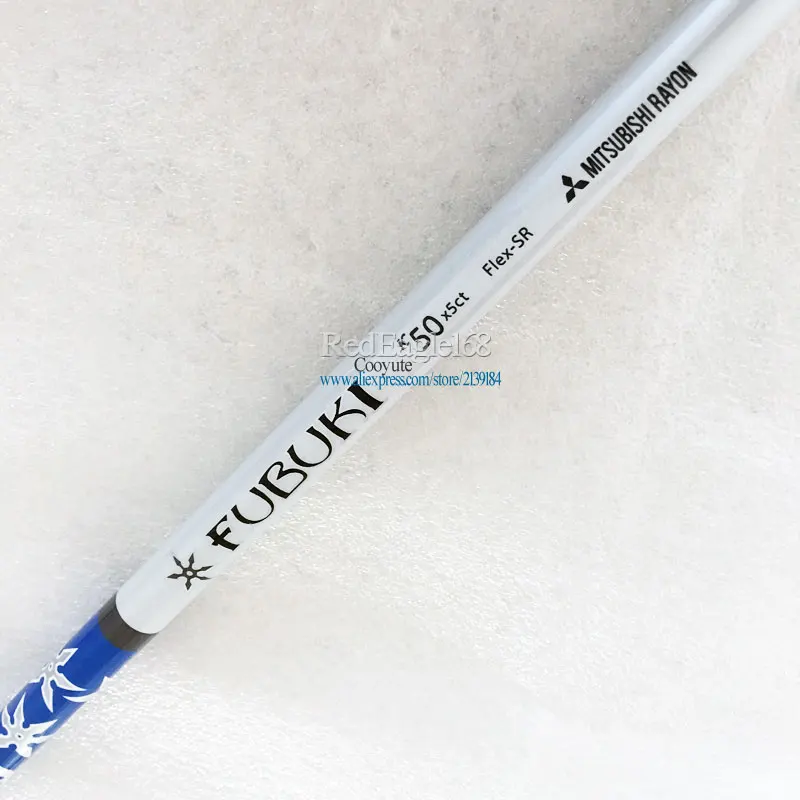 Cooyut водителя Клубы Гольф Вал Фубуки K50 Гольф древесины Вал графита R или SR Flex в choice1pcs/lot приводной вал для гольфа