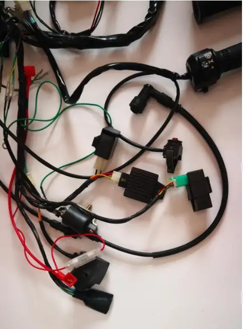 Комплект проводов dax включает в себя электродроссельную заслонку и замок|Рычаги