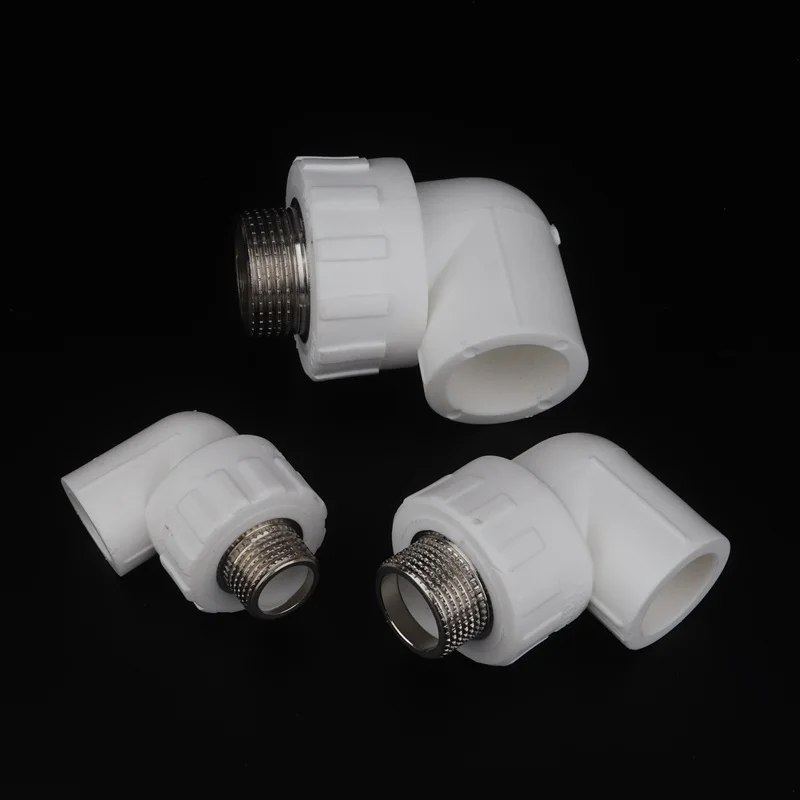 1pc PPR Male 1/2&quot 3/4&quot 1&quot Thread to 20mm 25mm 32mm Elbow Connector Pipe Plumbing Fittings Water Adapter | Дом и сад
