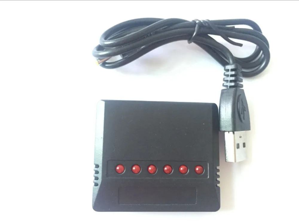 1 шт. мини 4 порта 5 портов 6 портов Lipo батарея USB зарядное устройство для Syma X5C Hubsan H107 Wltoys Радиоуправляемый НЛО Квадрокоптер вертолет