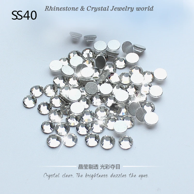 Новинка оптовая продажа SS40 (8 4 8 6 мм) кристально чистый искусственный 3D клей для