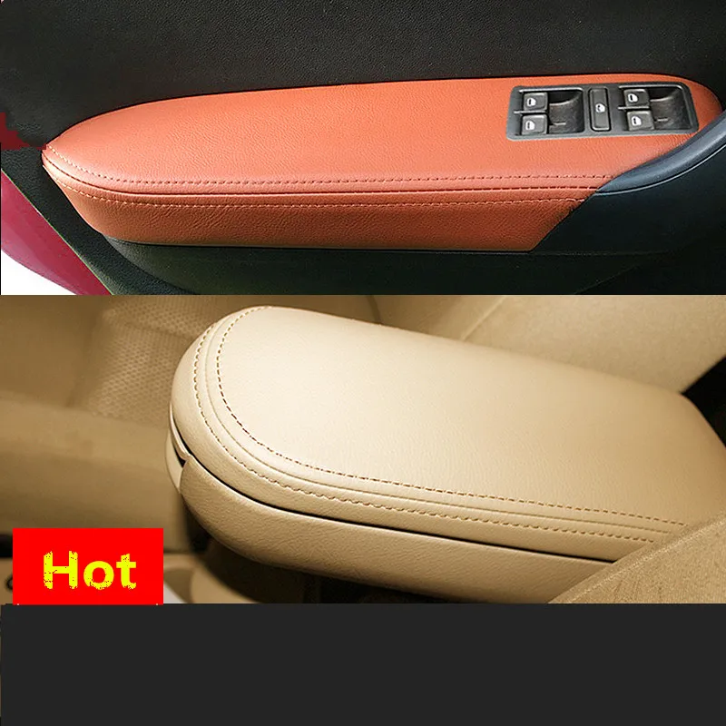 Подлокотник для межкомнатных дверей из микрофибры Volkswagen New Cross Polo TDI Highline 2011 12 13 14 15