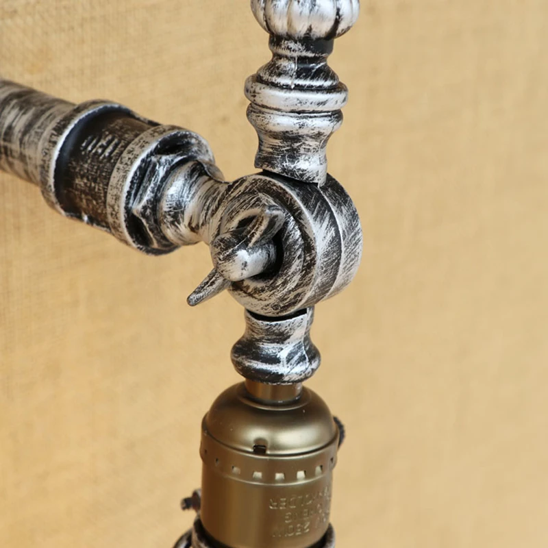 Винтажный настенный светильник в Европейском стиле индастриал для лампочек